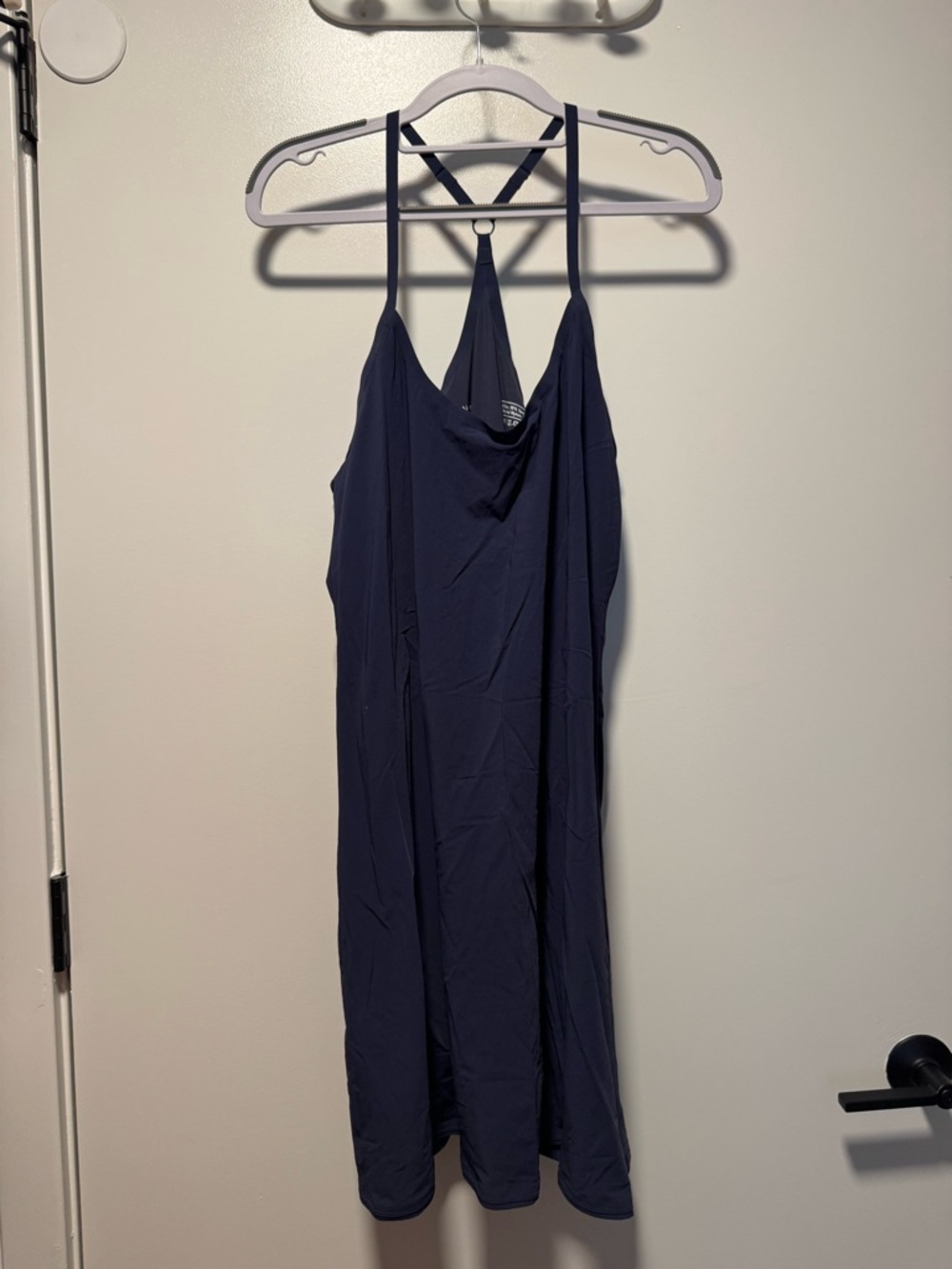 Outdoor Voices Navy Blue Mini Dress with Strappy Back